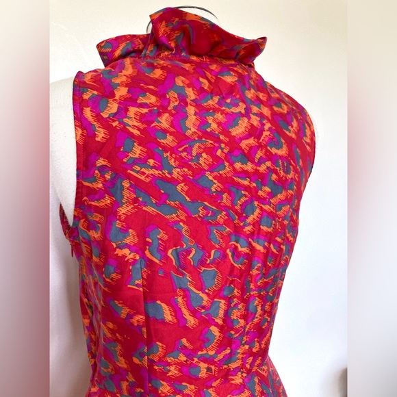 RACHEL ZOE 100% Silk Ruffle Dress - Picture 9 of 16